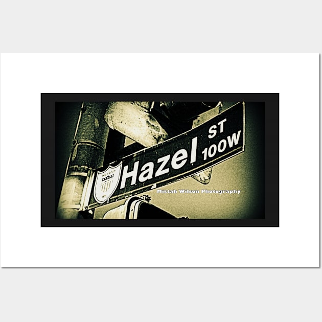 Hazel Street, Inglewood, CA by Mistah Wilson Wall Art by MistahWilson